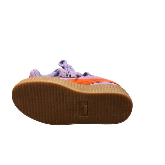 Puma Creeper Fatty Fenty Lavender Orange Sneakers NWOB - Picture 4 of 5